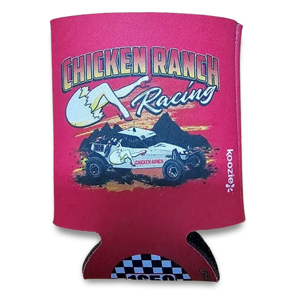 Chicken Ranch Racing Koozie | Chicken Ranch Shop